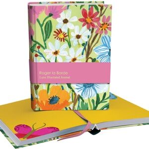 Illustrated Journal, Beautiful Bold Art, Flower Field – 272 Pages, Amazing Gift!